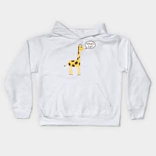 What&#39;s Up Giraffe Kids Hoodie